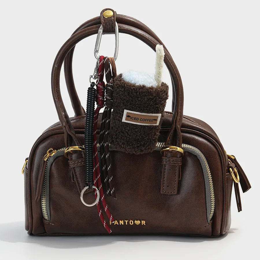 Cute Plush Cake Bag Charm