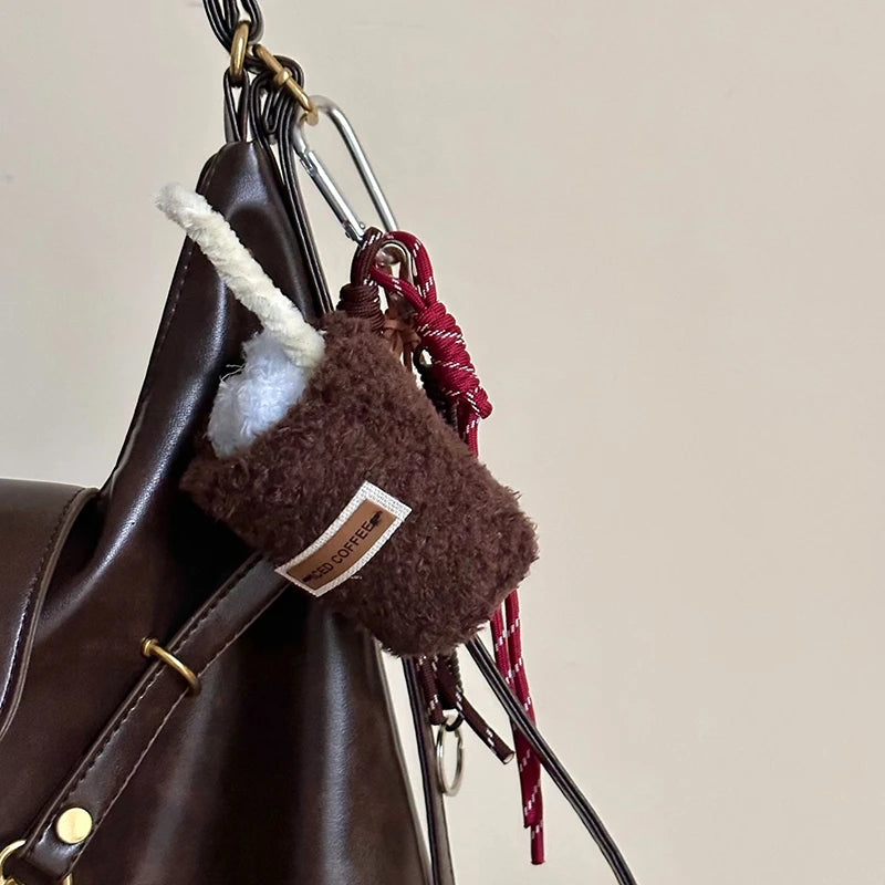 Cute Plush Cake Bag Charm