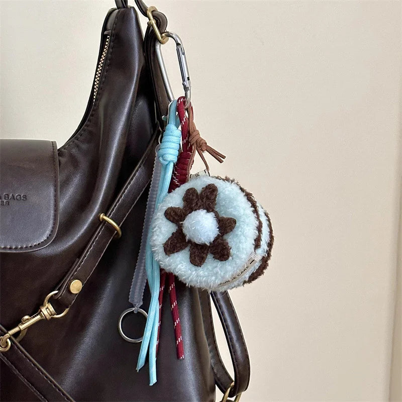 Cute Plush Cake Bag Charm