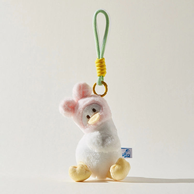 Cute Tilted-Head Duck Bag Charm