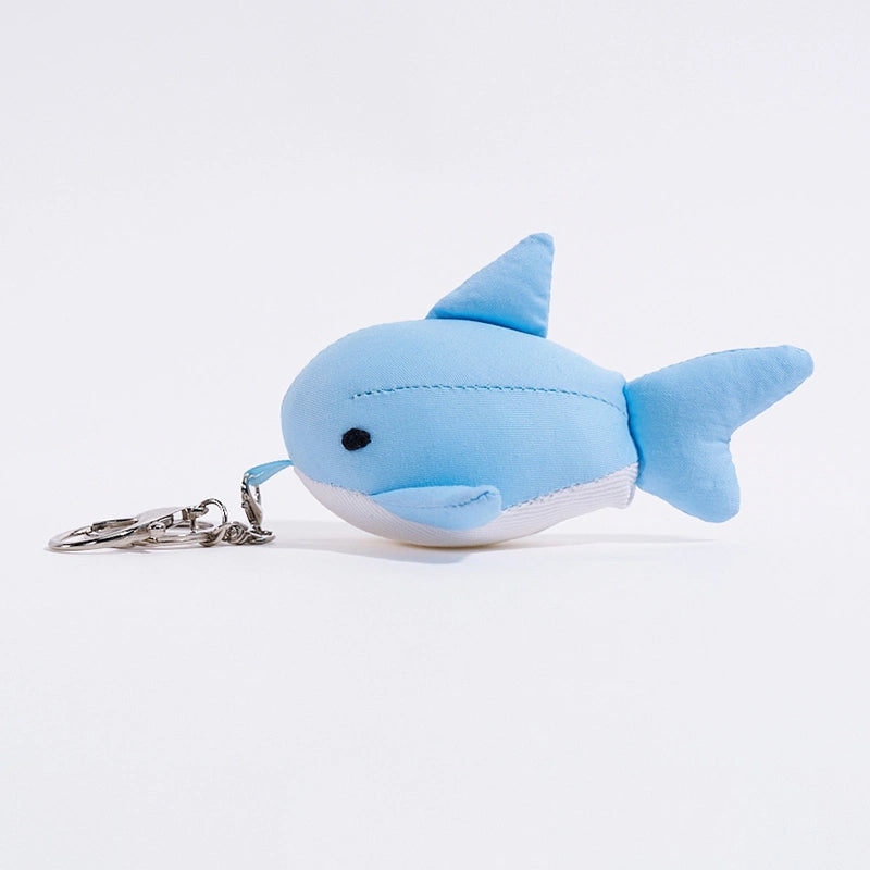 Cute little whale bag charm