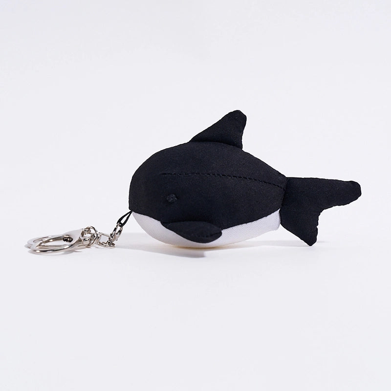 Cute little whale bag charm