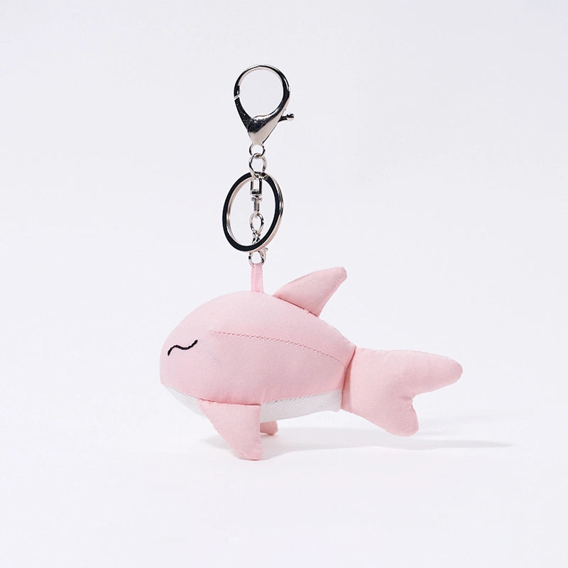 Cute little whale bag charm