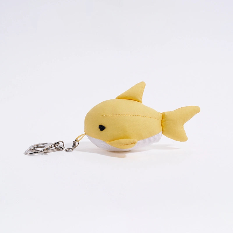 Cute little whale bag charm