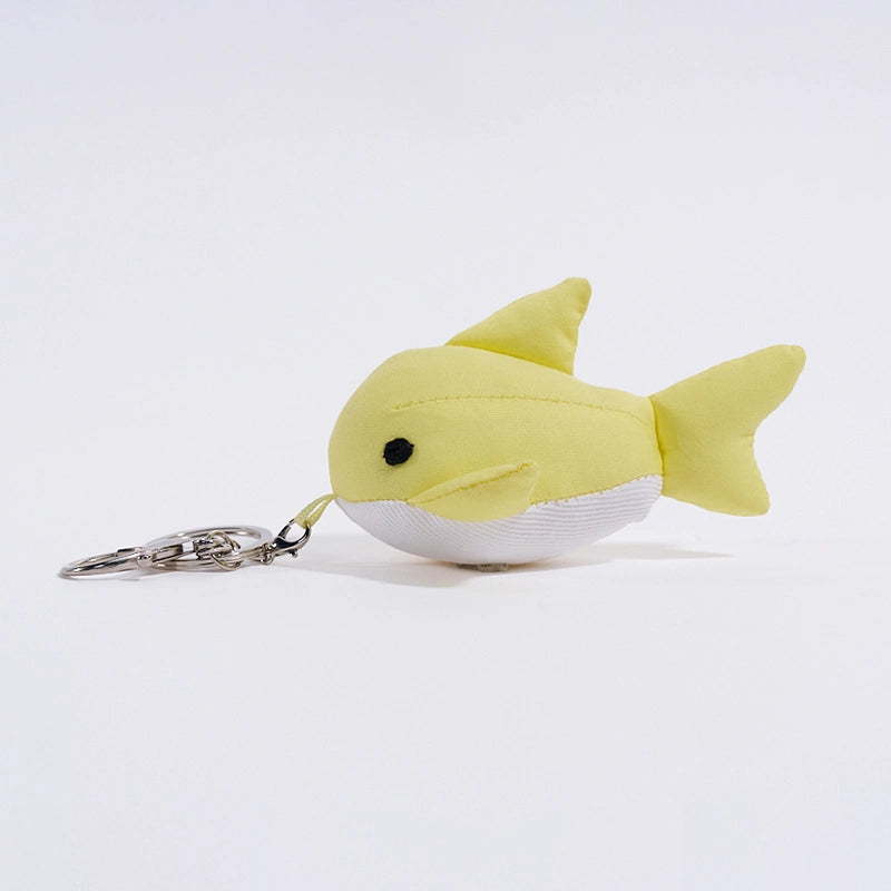 Cute little whale bag charm