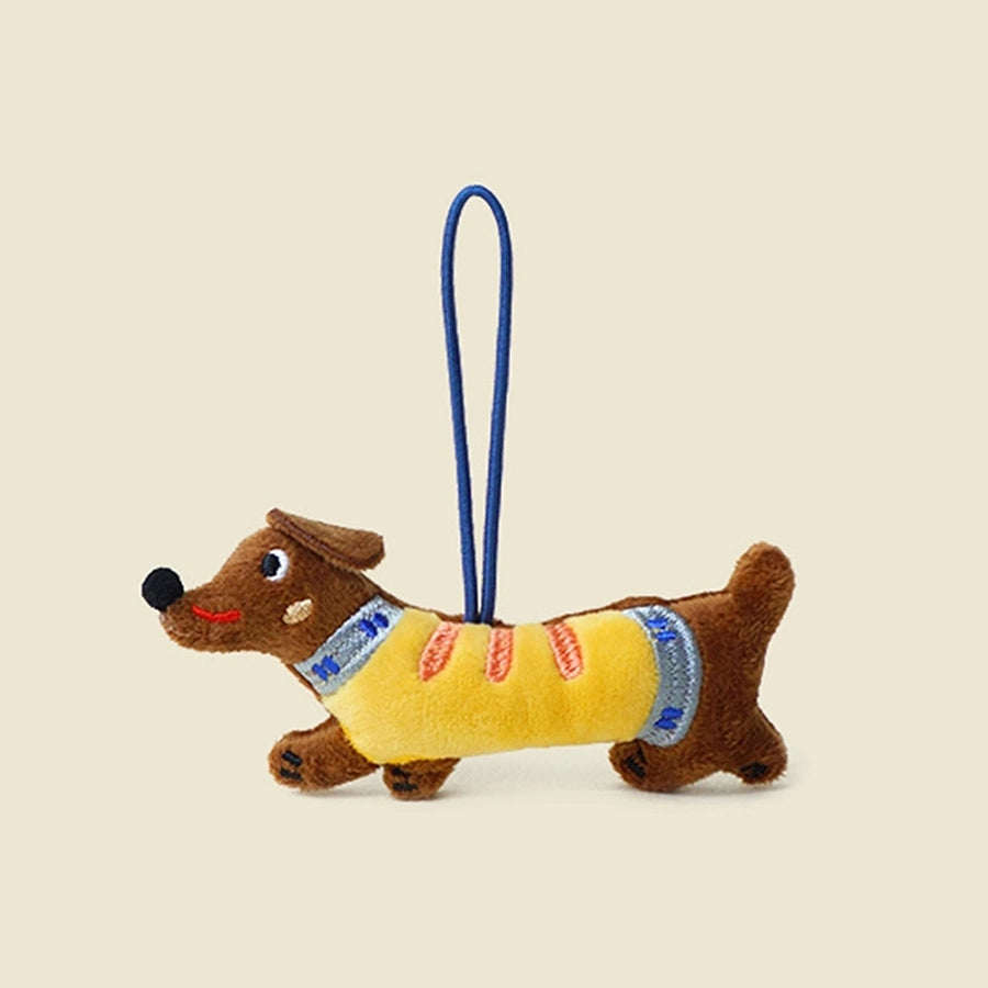Dachshund Plush Bag Charm