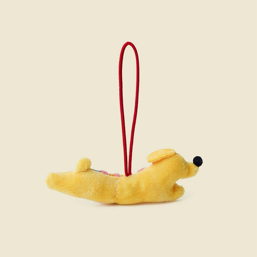 Dachshund Plush Bag Charm