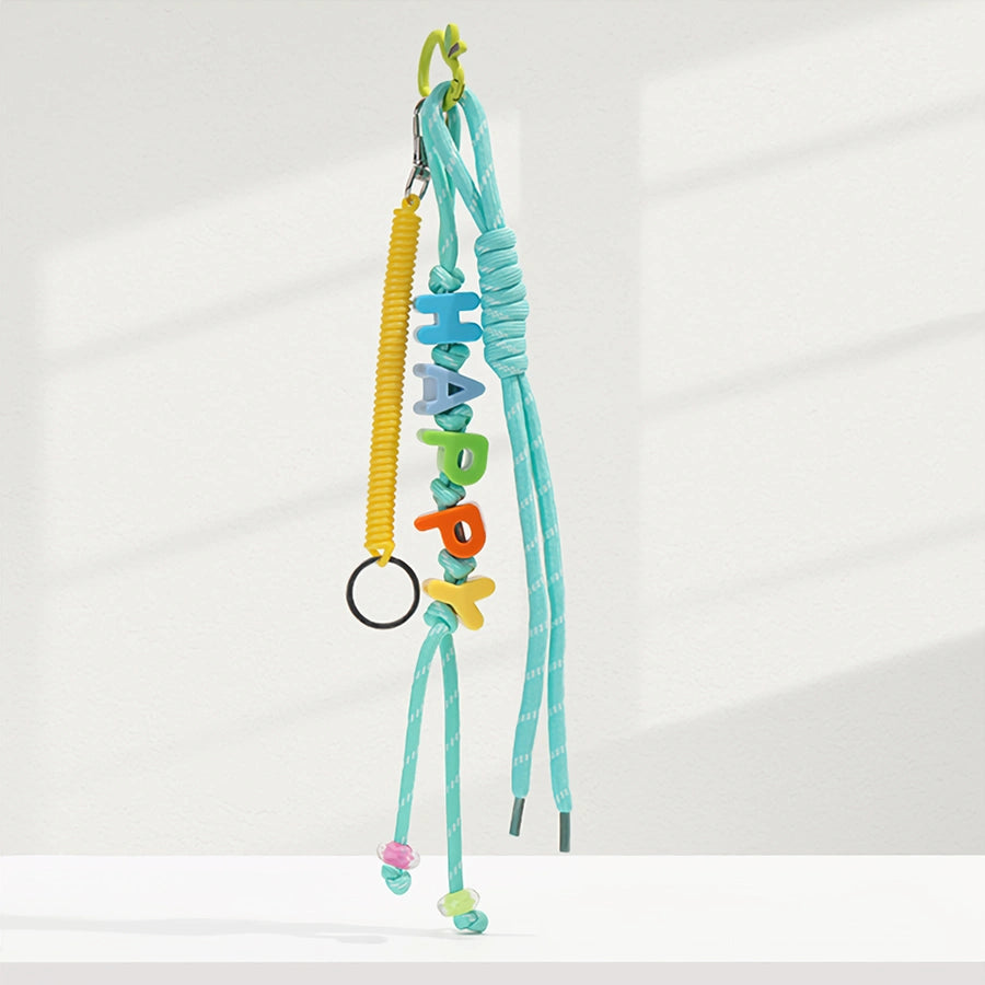 Beads Letter Bag Charm