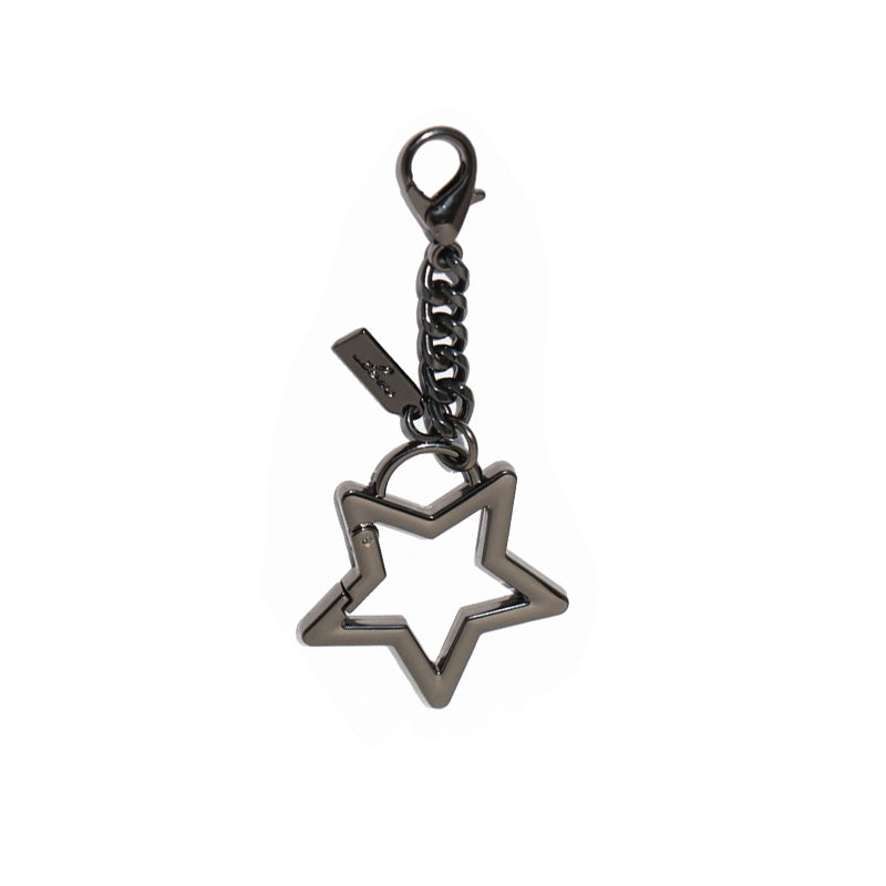 Double Buckle Star Bag Charm