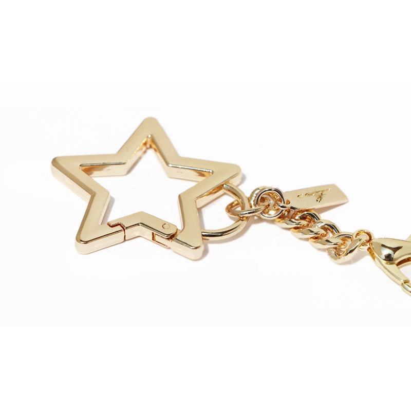 Double Buckle Star Bag Charm