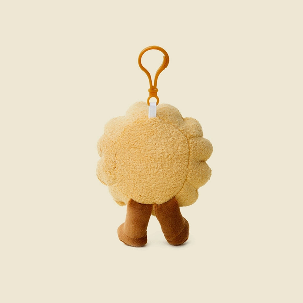 Egg Tart Plush Bag Charm