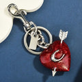 Exquisite Heart Bag Charm