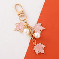 Falling Maple Leaf Bag Charm
