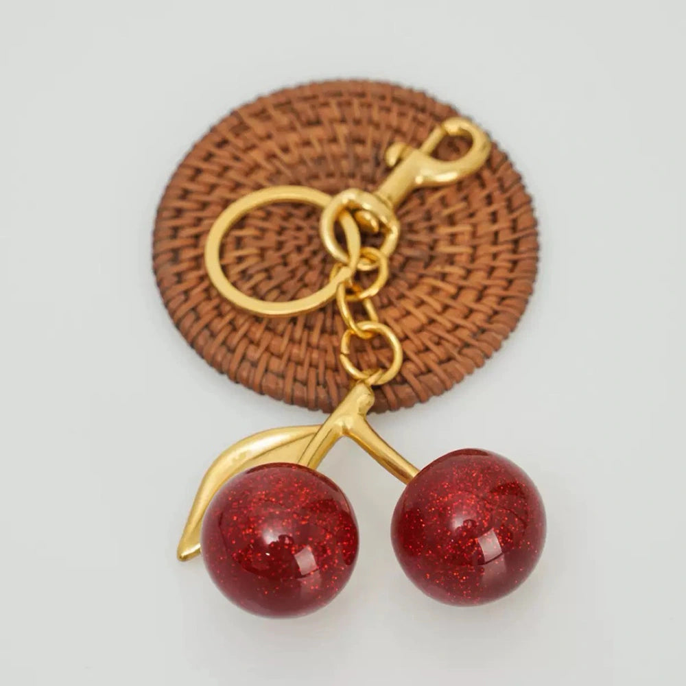 Fashion Cherry Bag Charm