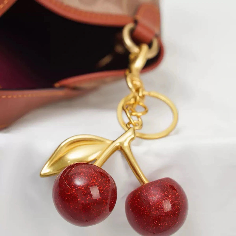 Fashion Cherry Bag Charm