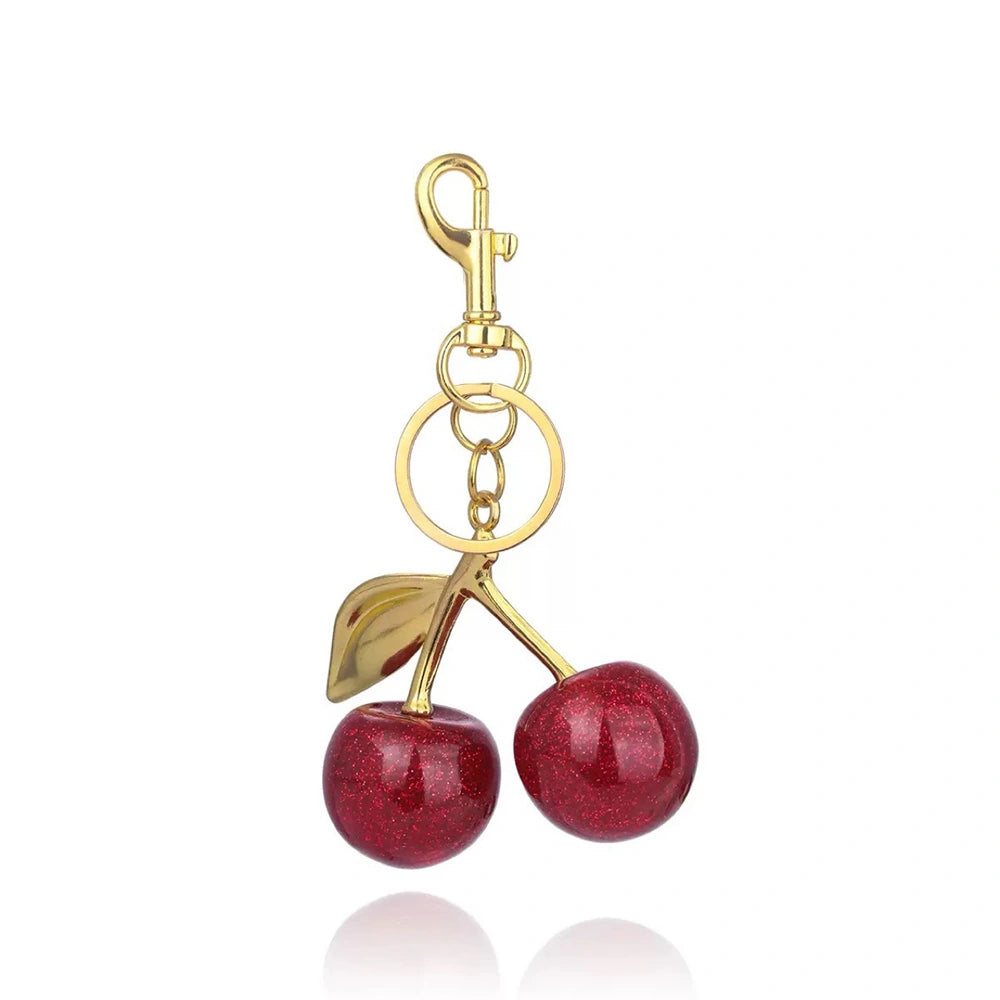 Fashion Cherry Bag Charm