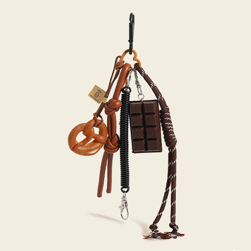 Fashion Pretzel Bag Charm