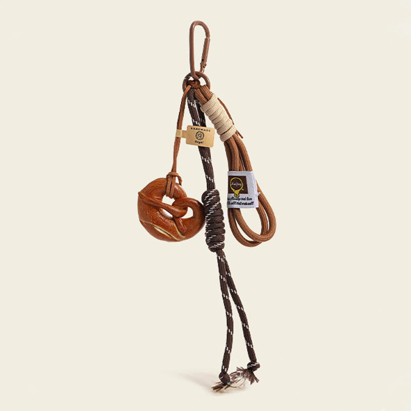 Fashion Pretzel Bag Charm