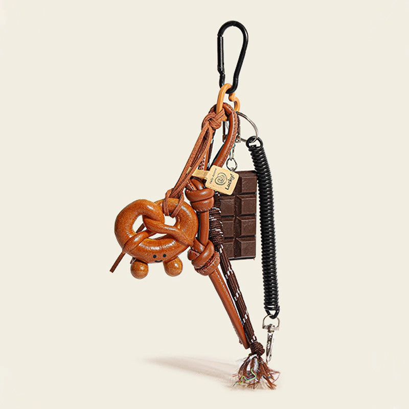 Fashion Pretzel Bag Charm