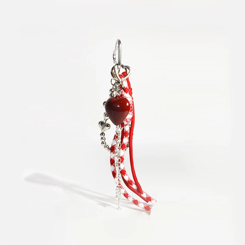Fashion Red Bag Charm