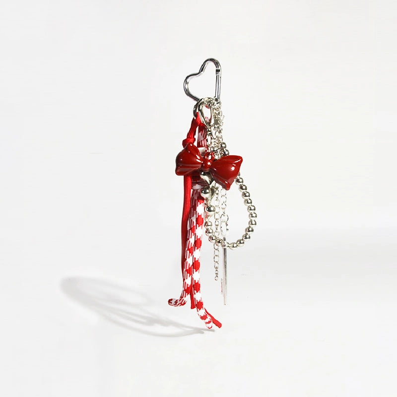 Fashion Red Bag Charm
