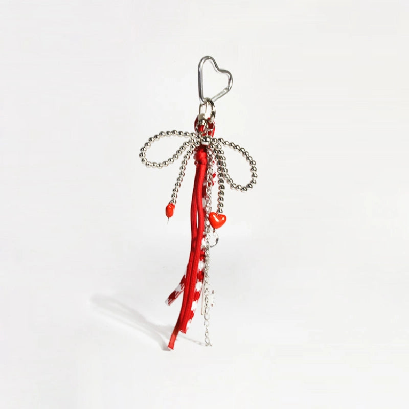 Fashion Red Bag Charm