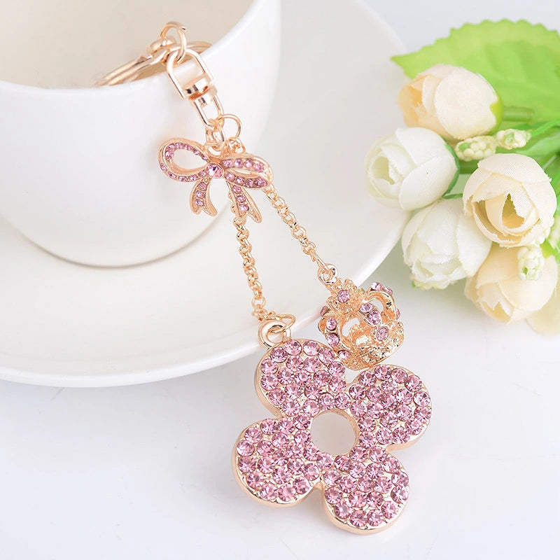 Fashion Rhinestone Bag Charm