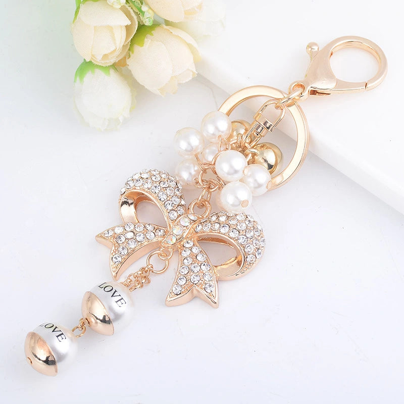 Fashion Rhinestone Bag Charm