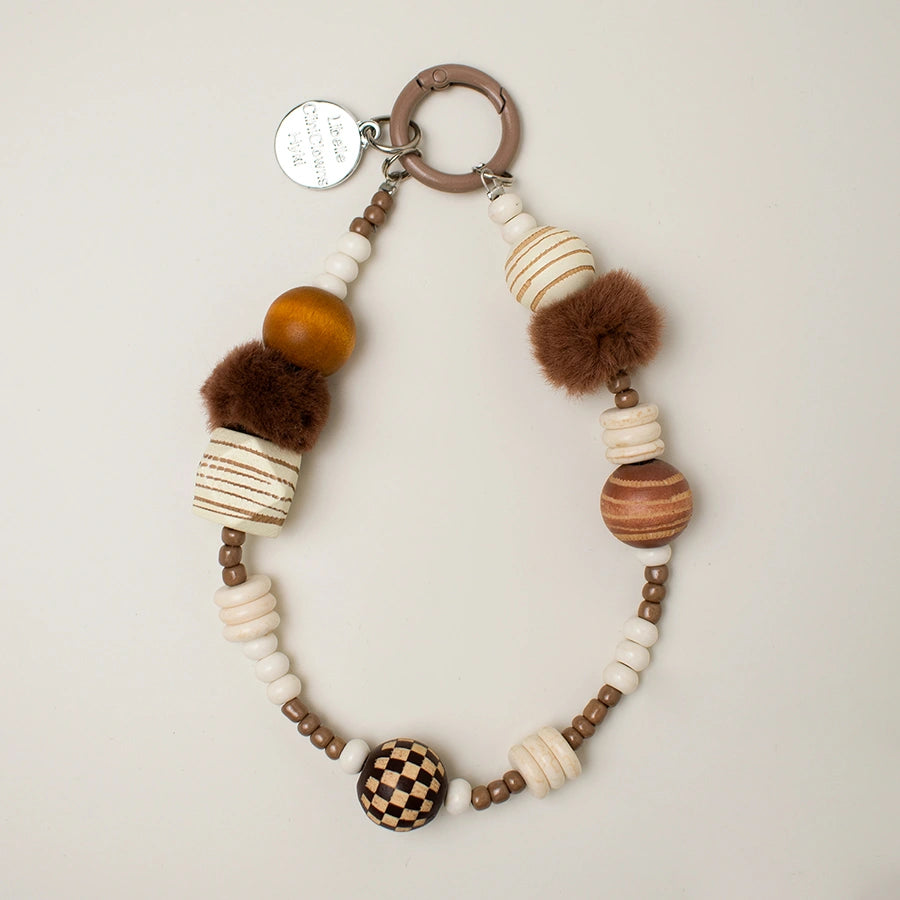 Felt Baguette & Donut Bag Charm