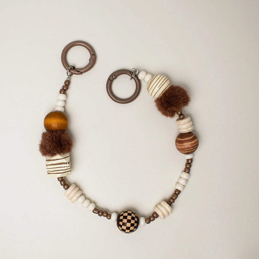 Felt Baguette & Donut Bag Charm