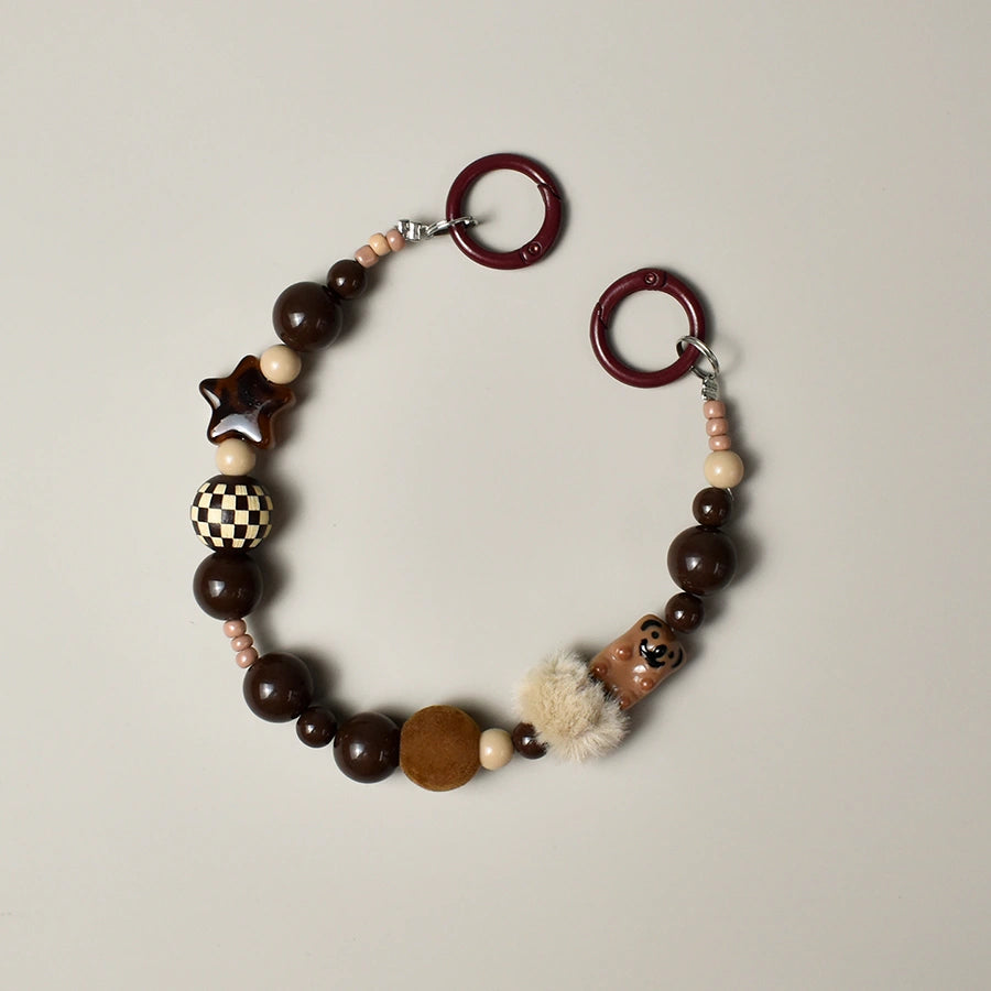 Felt Baguette & Donut Bag Charm