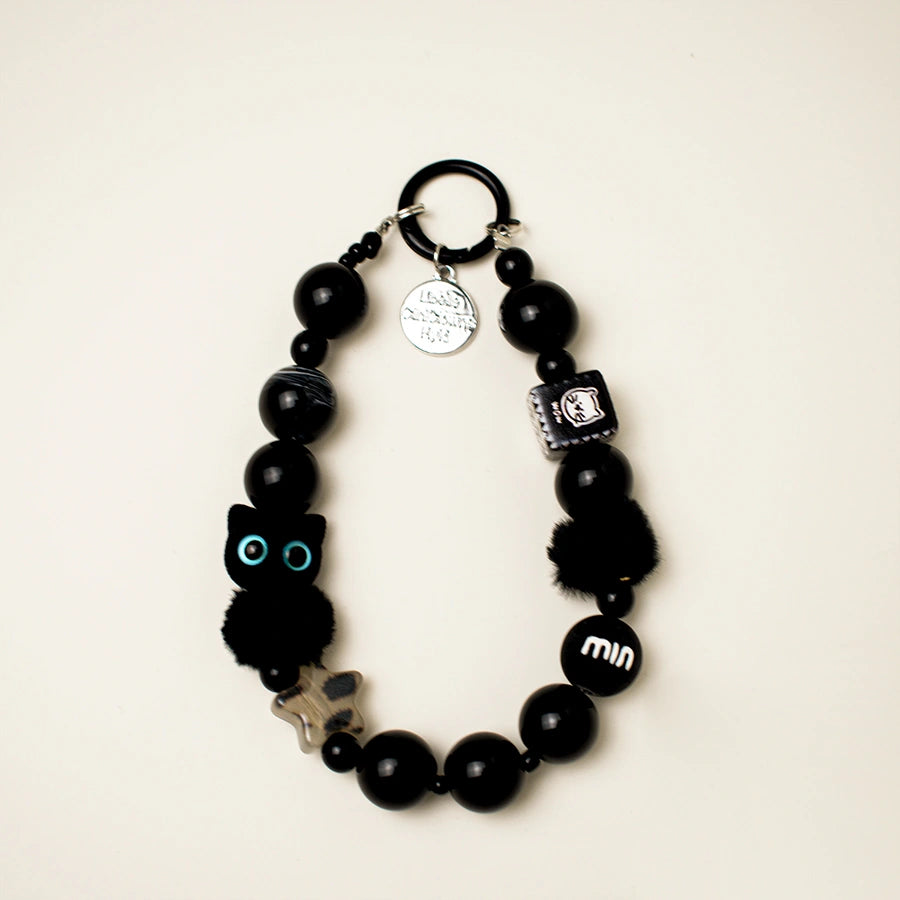 Felt Baguette & Donut Bag Charm