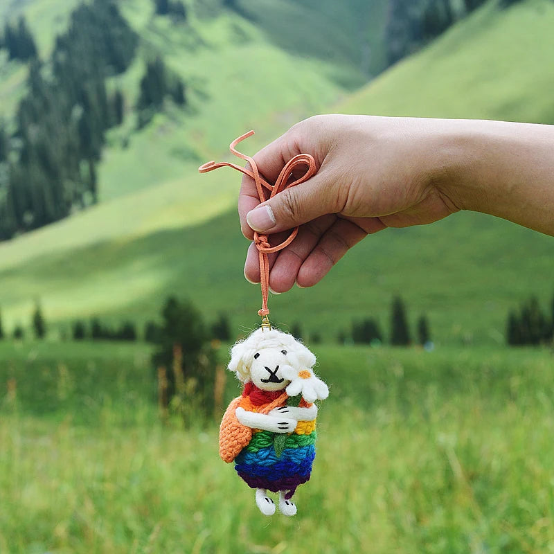 Felt Cartoon Bag Charm