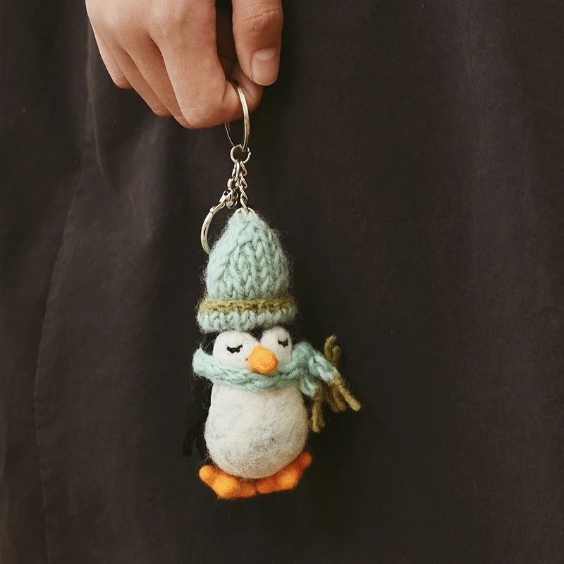 Felt Cartoon Bag Charm