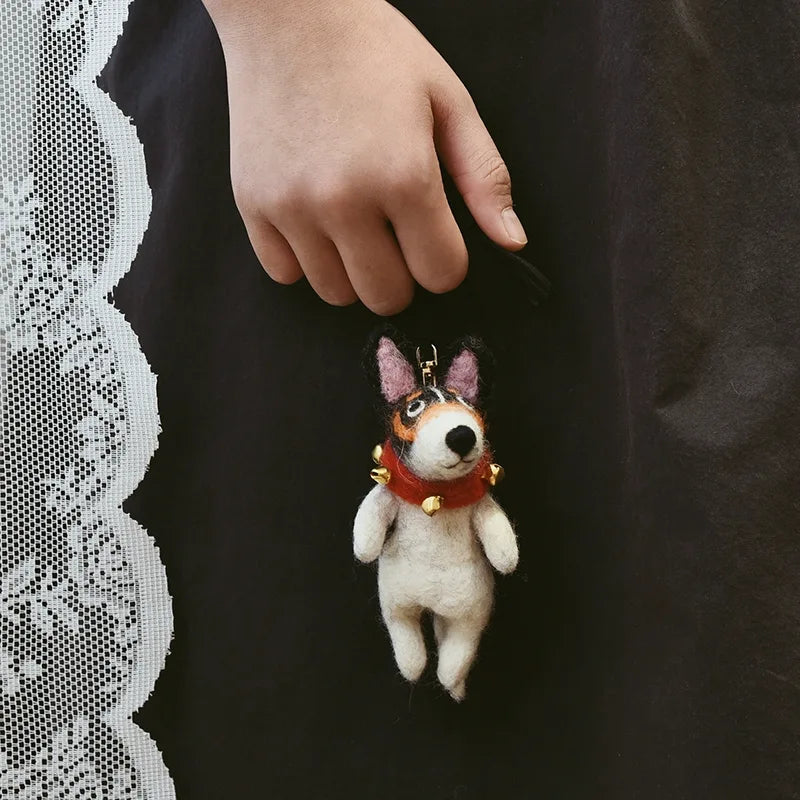 Felt Cartoon Bag Charm