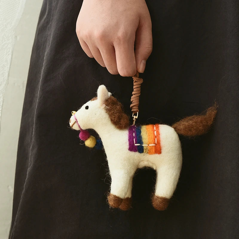 Felt Cartoon Bag Charm