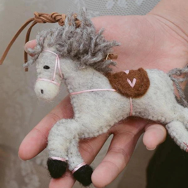 Felt Cartoon Bag Charm