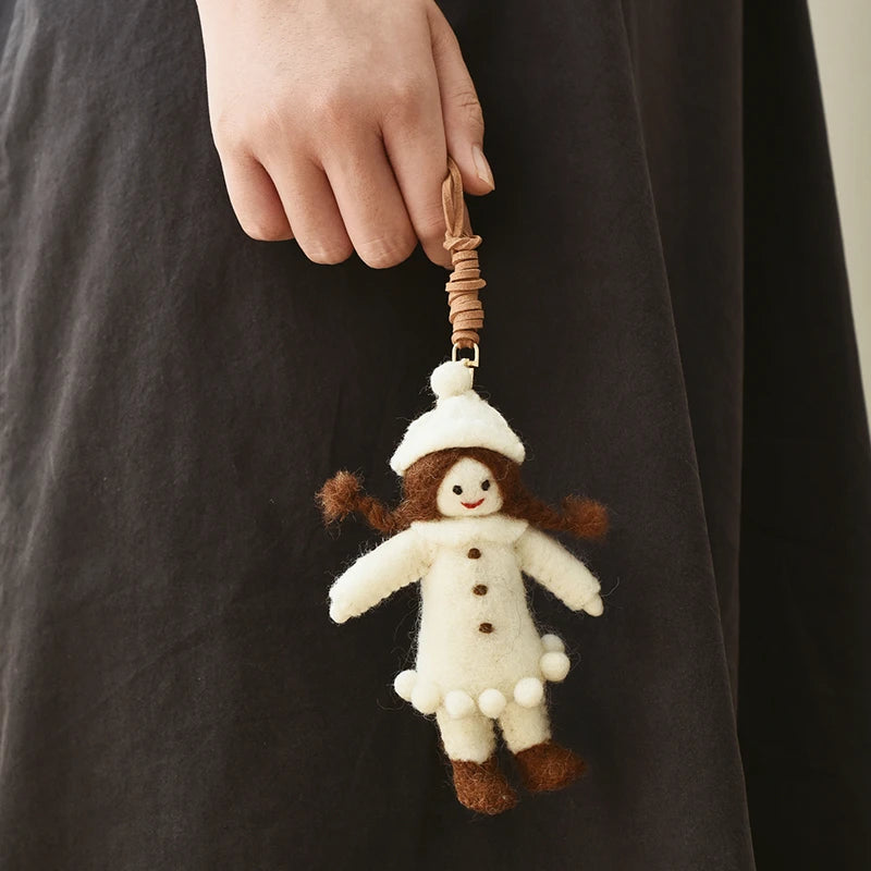 Felt Cartoon Bag Charm