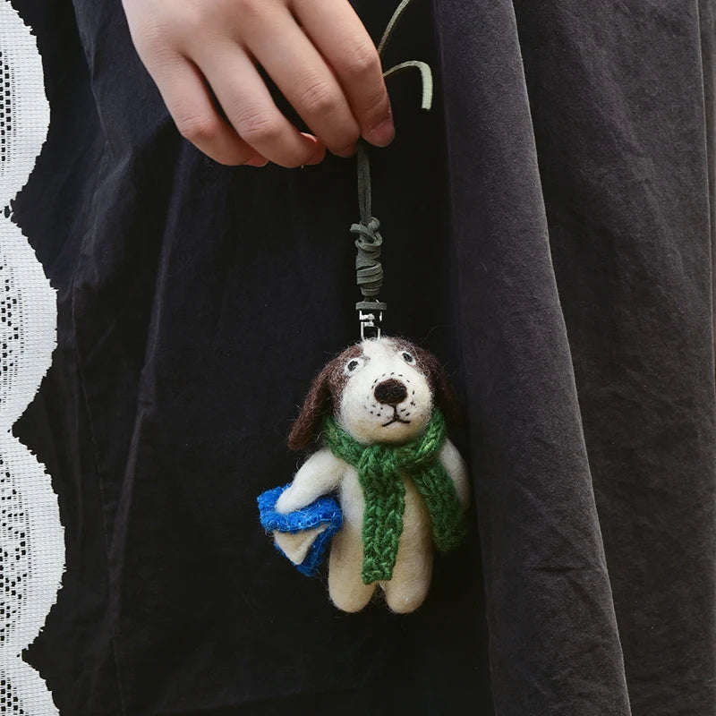 Felt Cartoon Bag Charm