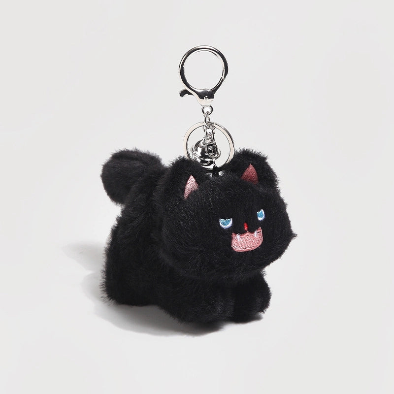 Fluffy Cat Bag Charm