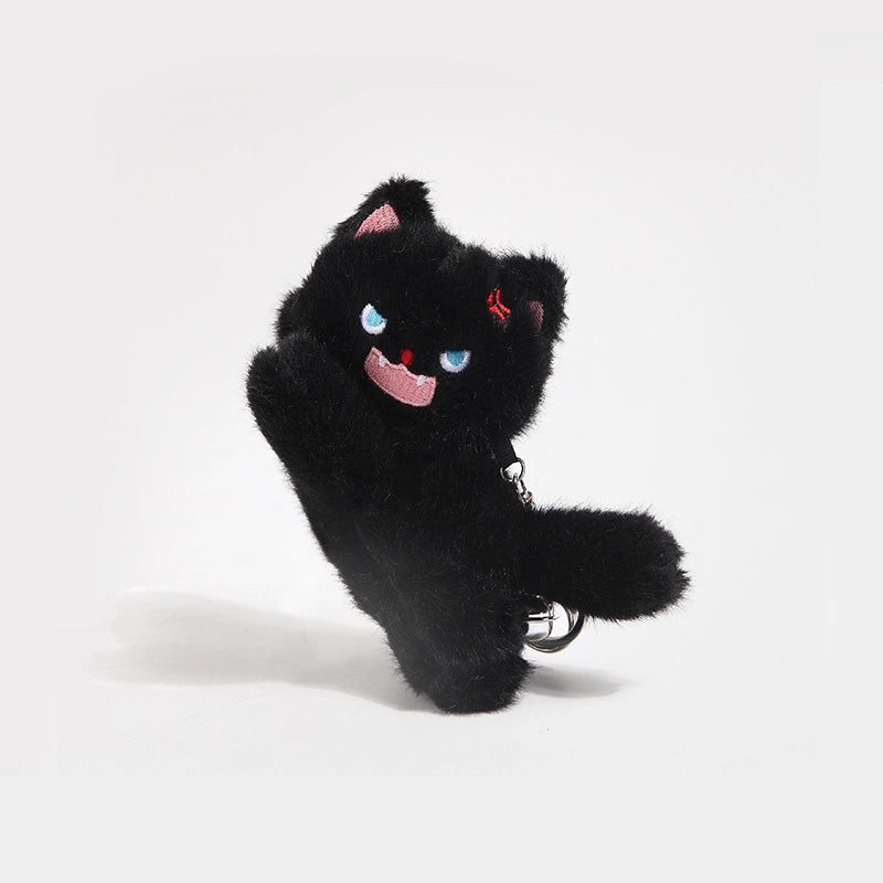 Fluffy Cat Bag Charm