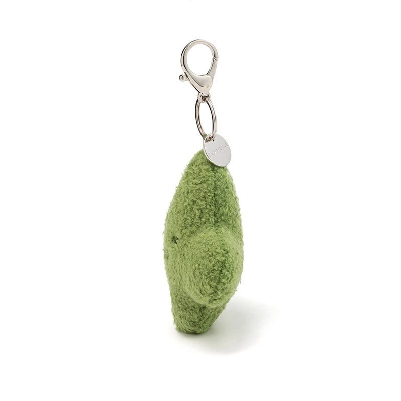 Four-Leaf Clover Plush Bag Charm
