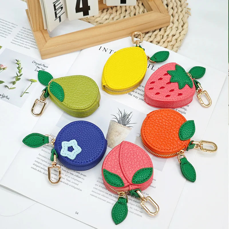 Fruit Bag Coin Purse Charm