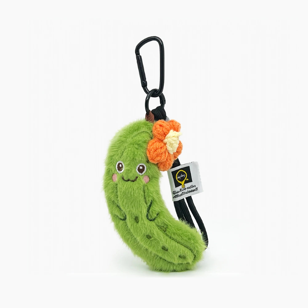 Funny Cucumber Bag Charm