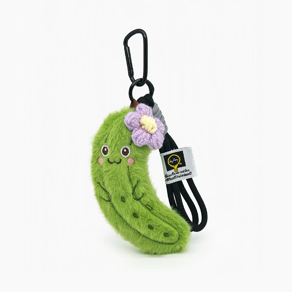 Funny Cucumber Bag Charm