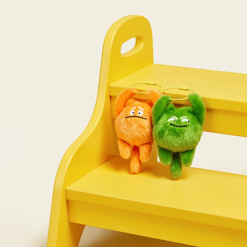 Funny Raccoon Plush Bag Charm