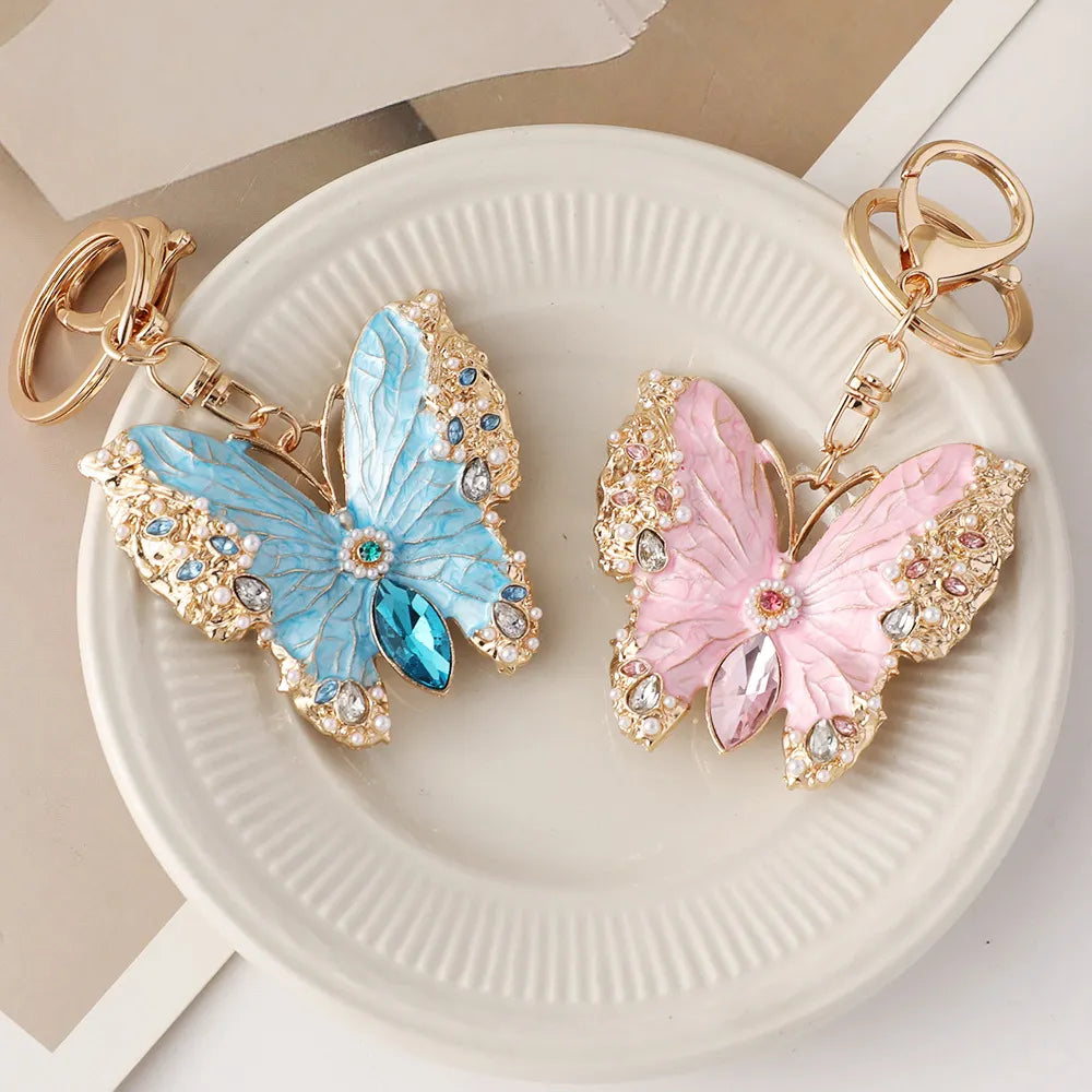 Glazed Butterfly Bag Charm