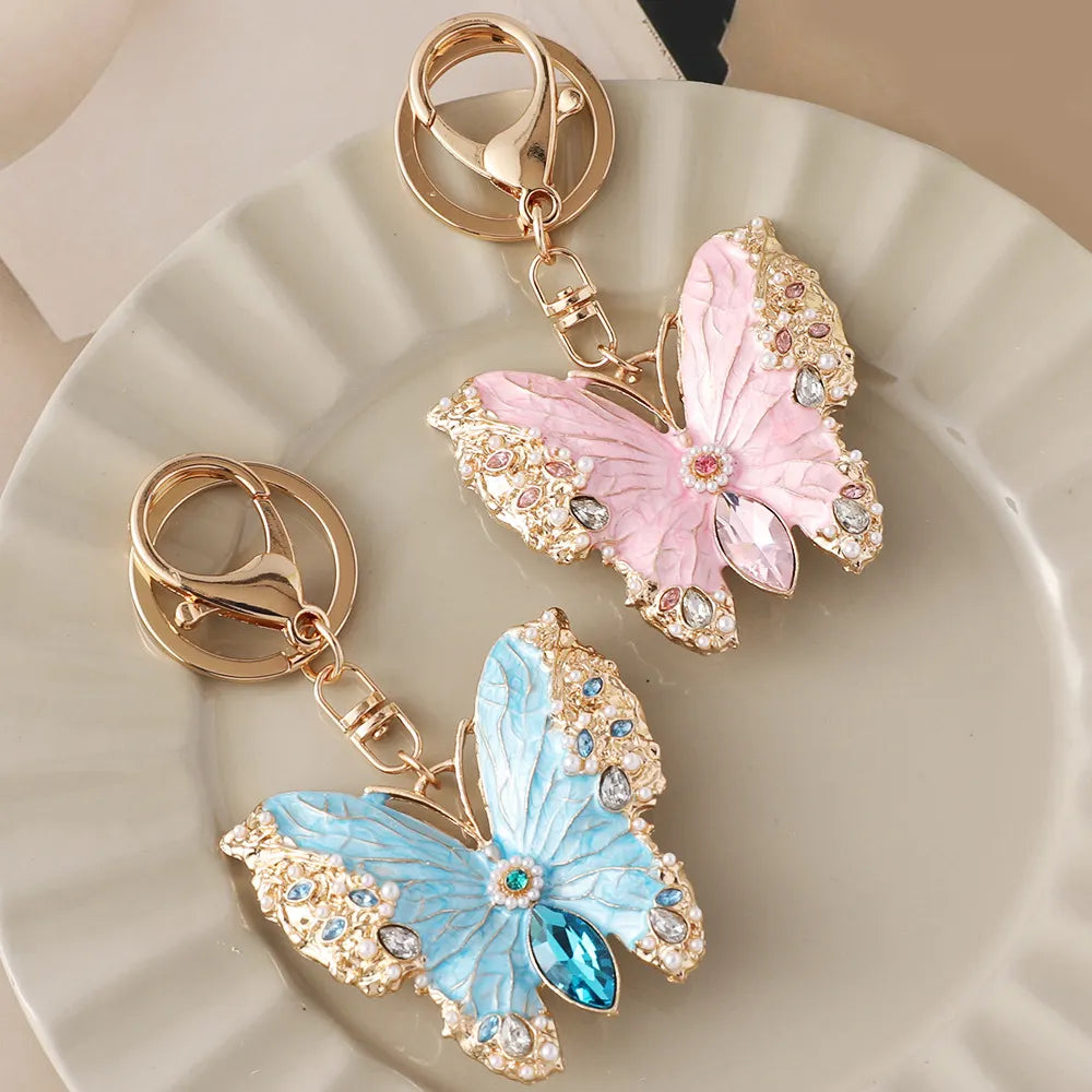 Glazed Butterfly Bag Charm