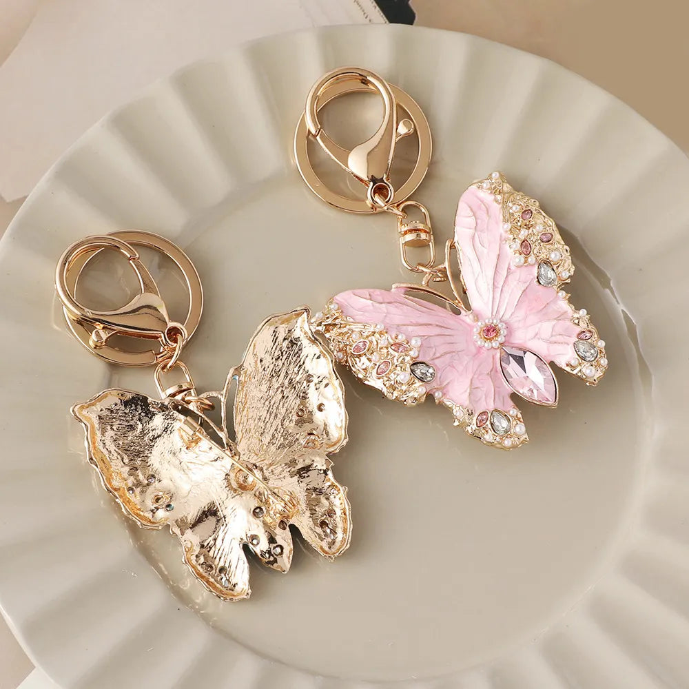 Glazed Butterfly Bag Charm