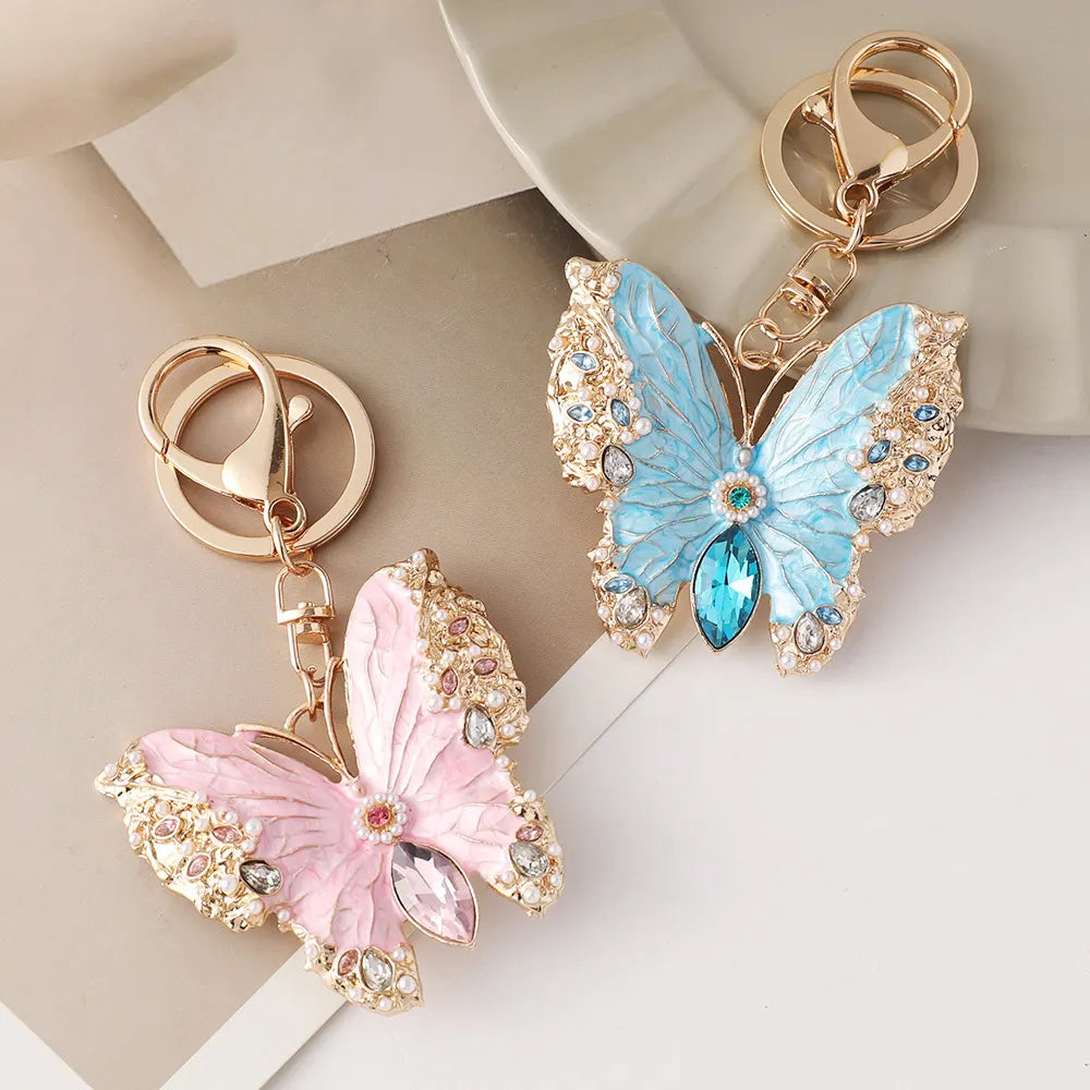 Glazed Butterfly Bag Charm
